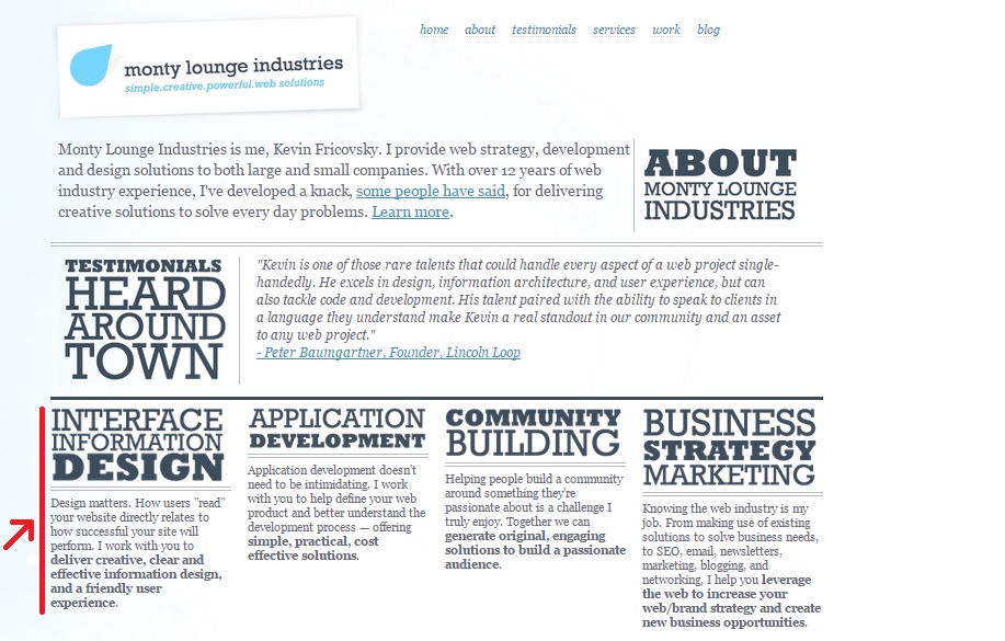 rag in mobile typography