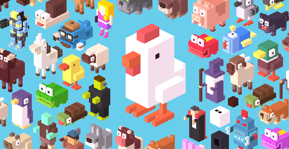 Crossy Road mobile game