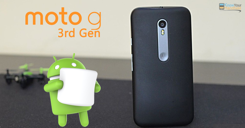 Moto G (3rd Gen) Android upgradation