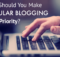 Blogging tips