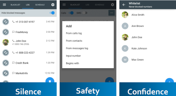 Call Blacklist, Call Blocker