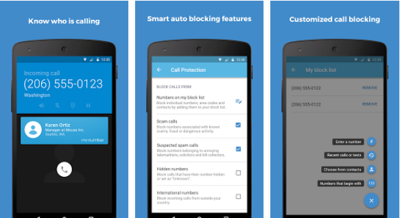 Mr. Number Block calls & spam