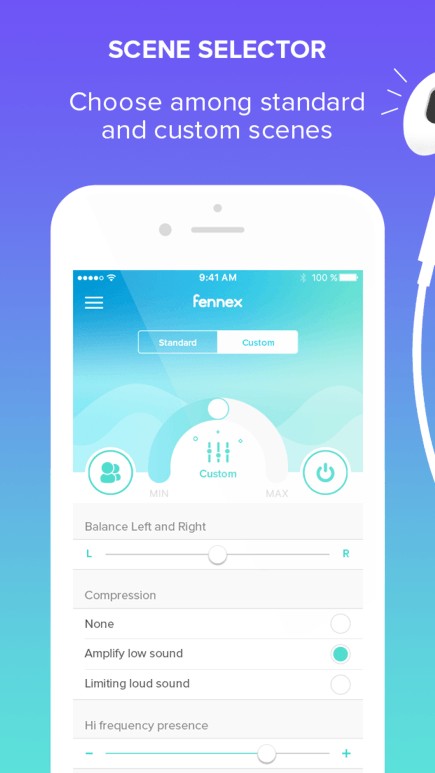 apple fennex app airpods augmemted hearing