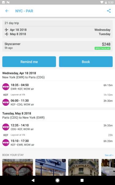 flight booking app