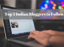 Top five Indian Bloggers